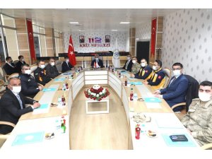 Erzincan’da 112 İl Koordinasyon toplantısı düzenlendi