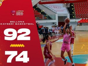 Bellona Kayseri Basketbol:92 - Bir Evim Elazığ Özel İdare: 74