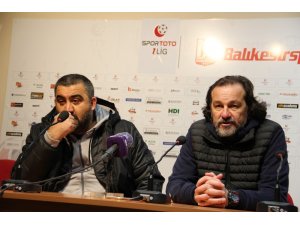 Balıkesirspor - Ankaraspor maçının ardından
