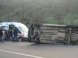 Ordu’da trafik kazası: 2 yaralı