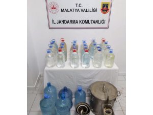 Malatya’da kaçak içki operasyonu