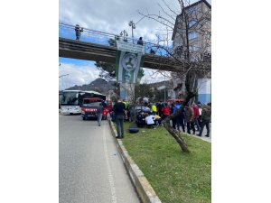 Giresun’da trafik kazası: 1 ölü, 4 yaralı