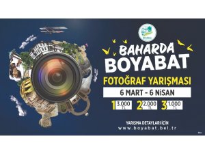 Boyabat Belediyesi’nden “Baharda Boyabat” temalı fotoğraf yarışması