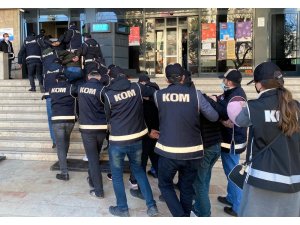 Malatya’da suç örgütüne ağır darbe: 13 tutuklama