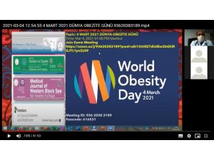 BEÜ’de Obezite günü farkındalık günü gerçekleşti