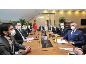 Kulüpler Birliği, Kültür ve Turizm Bakanı Mehmet Nuri Ersoy ile görüştü