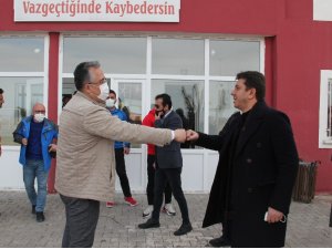 Nevşehir Belediye Başkanı Savran Nevşehir Belediyespor’u ziyaret etti