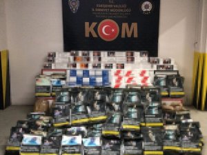 Eskişehir’de kaçak tütün operasyonunda 8 gözaltı