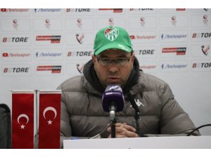 Boluspor - Bursaspor maçının ardından