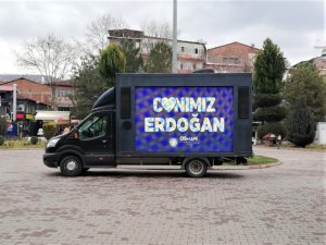 Battalgazi’den New York’a “Canımız Erdoğan”lı cevap
