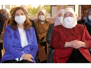 Erzincan’da girişimci kadınların el emeği göz nuru ürünlerinin yer aldığı Kadın Kültür Merkezi açıldı