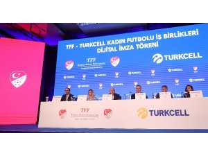 Kadınlar Futbol Ligi’nin isim sponsoru Turkcell oldu
