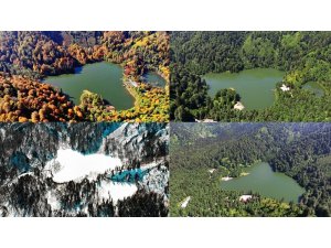 Borçka Karagöl’ün dört mevsim fotoğrafları büyülüyor