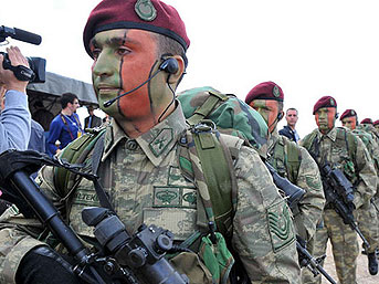 Musul için bordo bereliler hazır