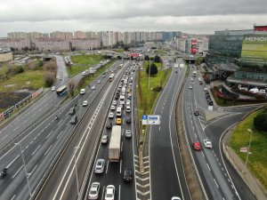 İstanbul’da trafik yoğunluğu yüzde 6O’lara çıktı