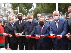 Menemen’de Türk Kızılay Attila İlhan Kan Alma Birimi törenle açıldı