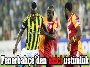 Fenerbahçe'den ezici üstünlük