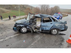 Tokat’ta 3 aracın karıştığı kazada 1 kişi hayatını kaybetti