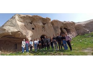 Bartın Üniversitesi öğrencileri Nevşehir’de alan çalışmalarına katıldı