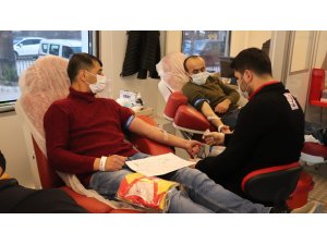 Kızılcabölükspor’dan kan bağışına formalı destek