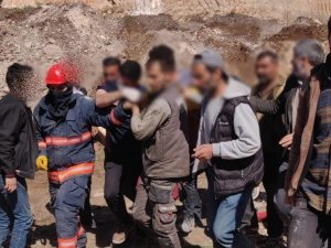 Mardin’de iş makinesinin üzerine kaya düştü: 1 ölü, 1 yaralı