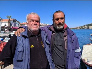 Foça’da düşen askeri uçaktaki pilotları kurtaran balıkçı o anları anlattı