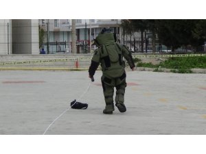 Burdur’da gerçeği aratmayan bomba imha tatbikatı