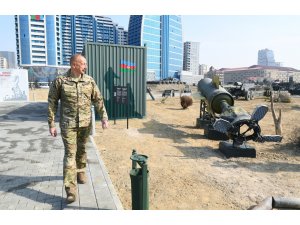 Aliyev, Askeri Ganimet Parkı’nın açılışını yaptı