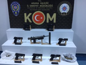Adana’da silah kaçakçılığı operasyonu: 20 gözaltı