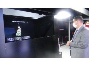 Mobil İletişim Tırı Vali Arslantaş’ın ziyareti ile açıldı