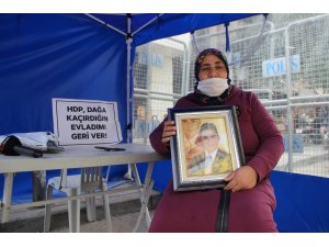 Evlat nöbetine katılan anne: "Benim evladımı HDP kaçırmıştır"