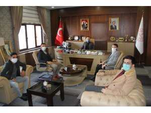 Türkiye Gençlik Vakfı’ndan Ağrı Milli Eğitim Müdürü Tekin’e ziyaret