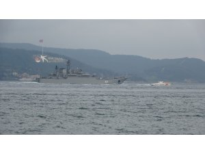 Rusya gemilerini Karadeniz’e çekiyor...İki savaş gemisi Çanakkale’den geçti