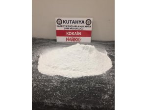 Kütahya’da 2 buçuk kilo kokain ele geçirildi