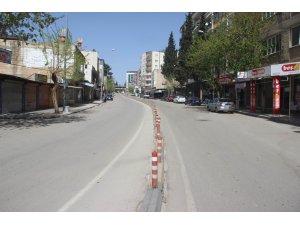 Sınır kenti Kilis’te kısıtlama sessizliği