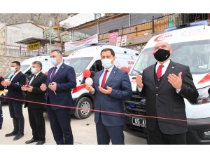 Amasya’da 4 yeni ambulans dualarla hizmete girdi