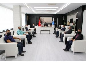 Gazetecilerden Rektör Karacoşkun’a iade ziyaret