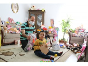 Kemoterapi gören çocuklar için oyuncak kampanyası
