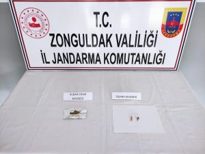 Zonguldak’ta uyuşturucu madden kullanan 2 kişi yakalandı