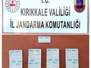 Kırıkkale’de 30 adet uyuşturucu hap ele geçirildi