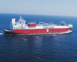 Türkiye'nin yeni FSRU gemisi Ertuğrul Gazi, Hatay açıklarına ulaştı