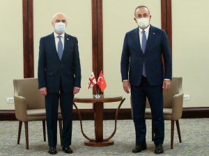 Bakan Çavuşoğlu, Gürcistan Dışişleri Bakanı Zalkaliani ile görüştü