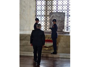 Türk Veteriner Hekimleri Birliği’nden Anıtkabir’e ziyaret