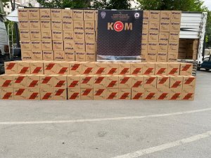 Gaziantep’te 10 günde 12 milyon 830 bin bandrolsüz makaron yakalandı