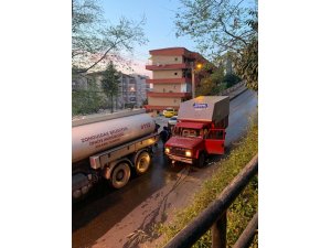 Zonguldak’ta trafik kazası: 3 yaralı