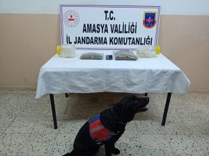Amasya’da operasyonda 1 kilogram uyuşturucu ele geçirildi