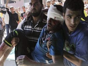 İsrail Gazze'ye bomba yağdırıyor