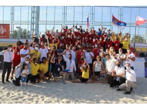 Plaj voleybolunda şampiyon Türkiye