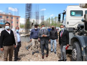 Erciş’te okul ve pansiyon yatırımları devam ediyor