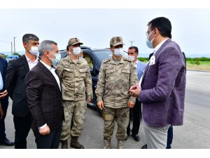 Tüfenkci ve Çınar’dan Jandarma ziyareti